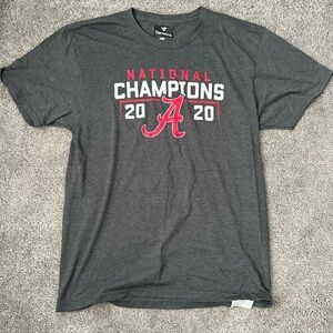 Alabama 2020 National Championship Tee